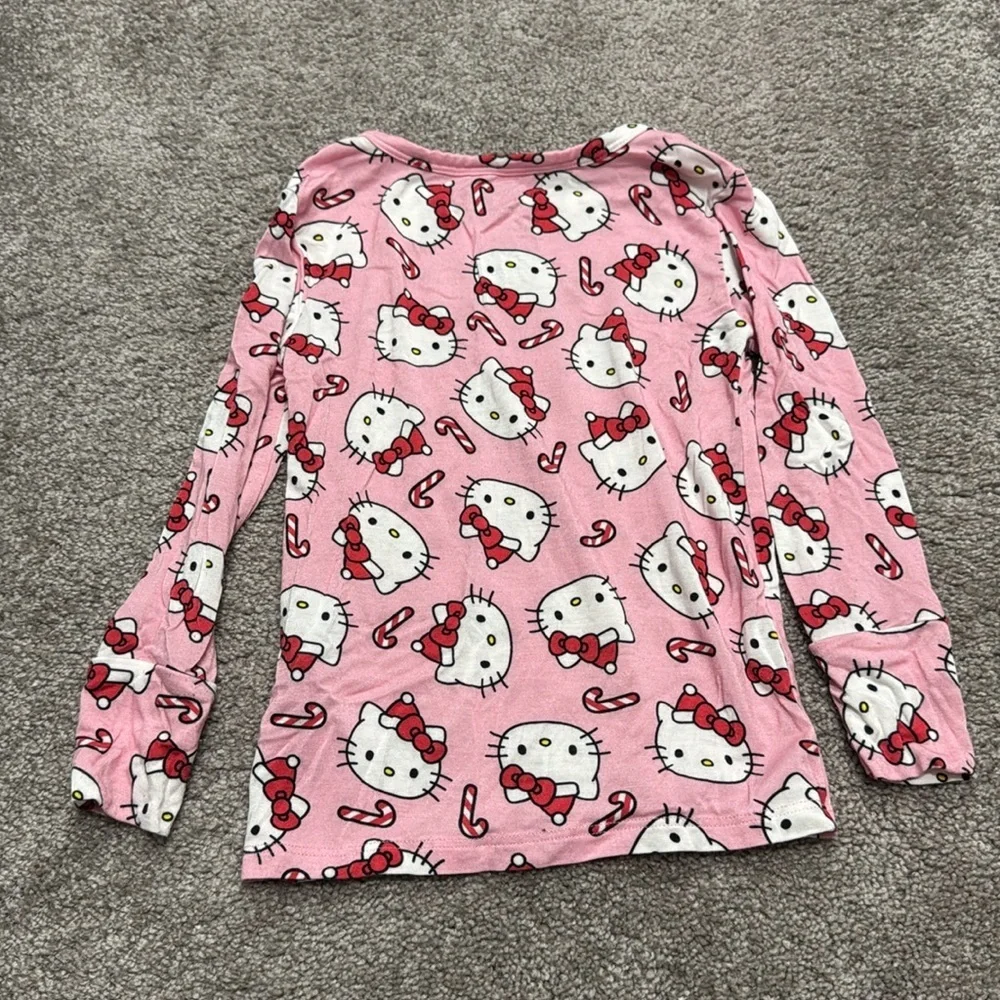 Posh Peanut Hello Kitty Candy Cane Pajamas